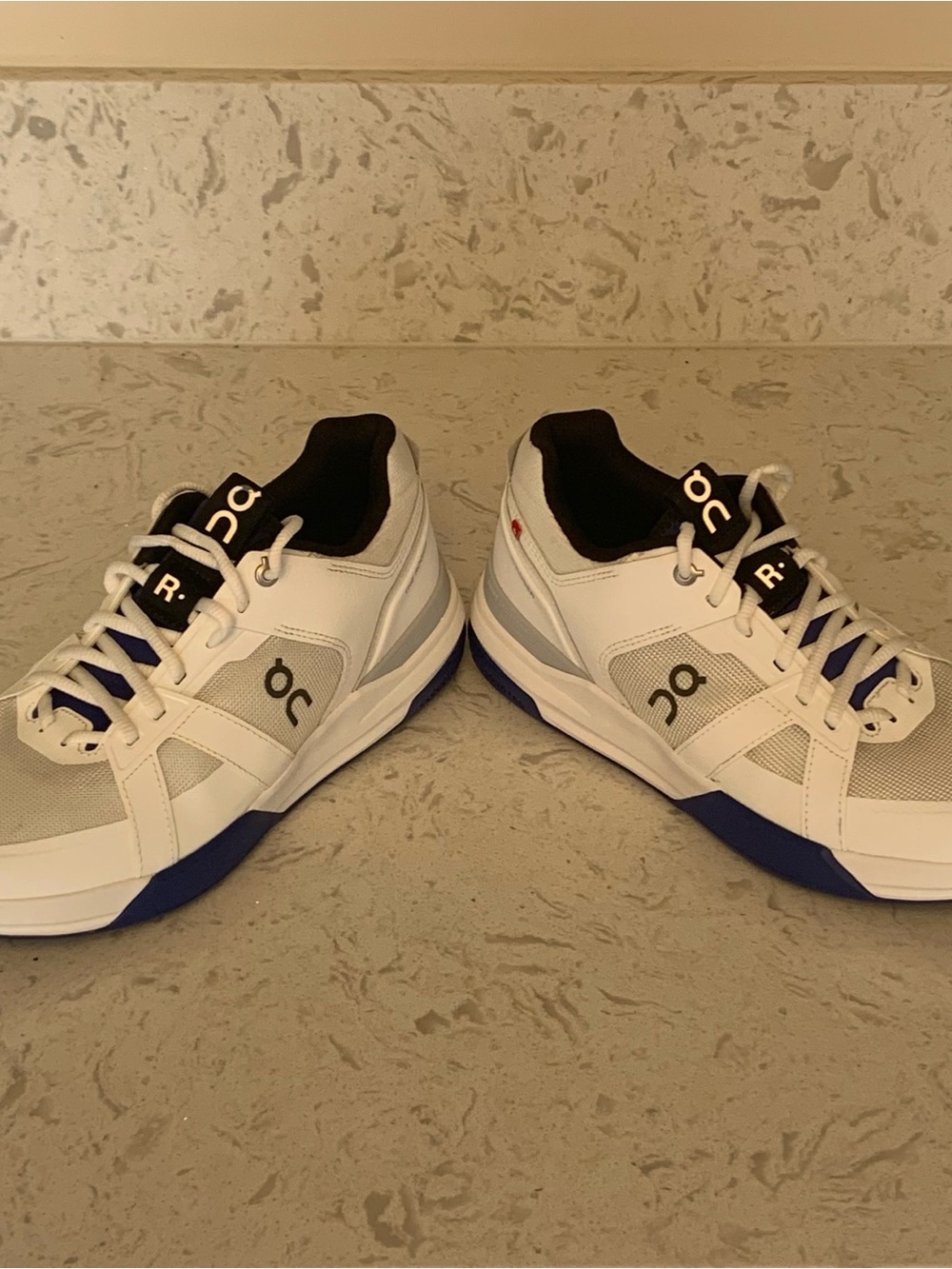 On Running The Roger Clubhouse Pro Undyed Indigo White Blue Women Sz 10 Tennis - Picture 7 of 10